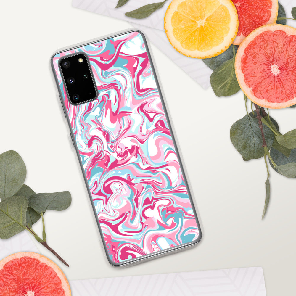 PINK MARBLE- Samsung Case