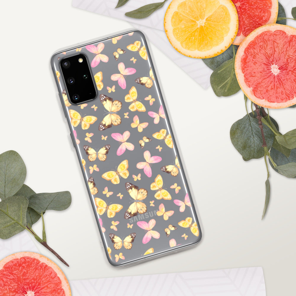 YELLOW BUTTERFLIES- Samsung Case