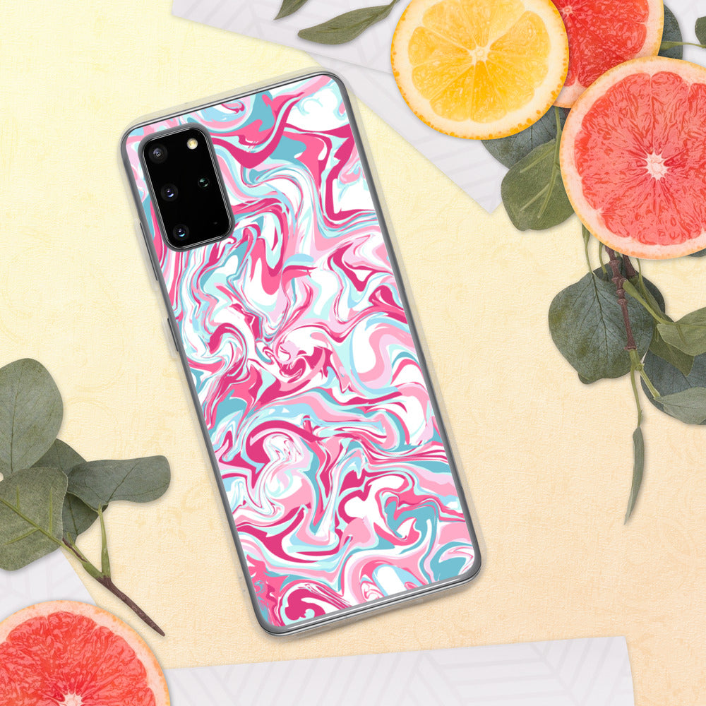 PINK MARBLE- Samsung Case