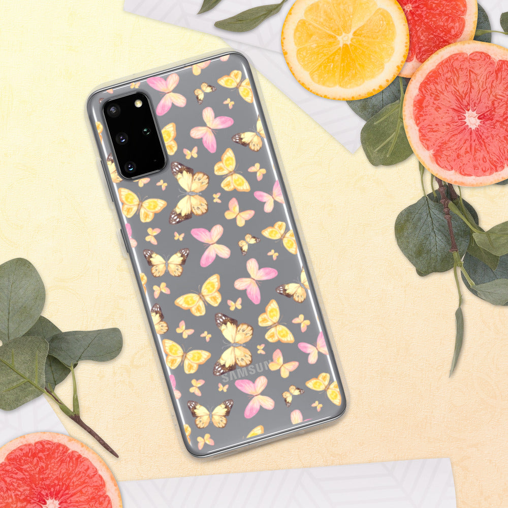 YELLOW BUTTERFLIES- Samsung Case