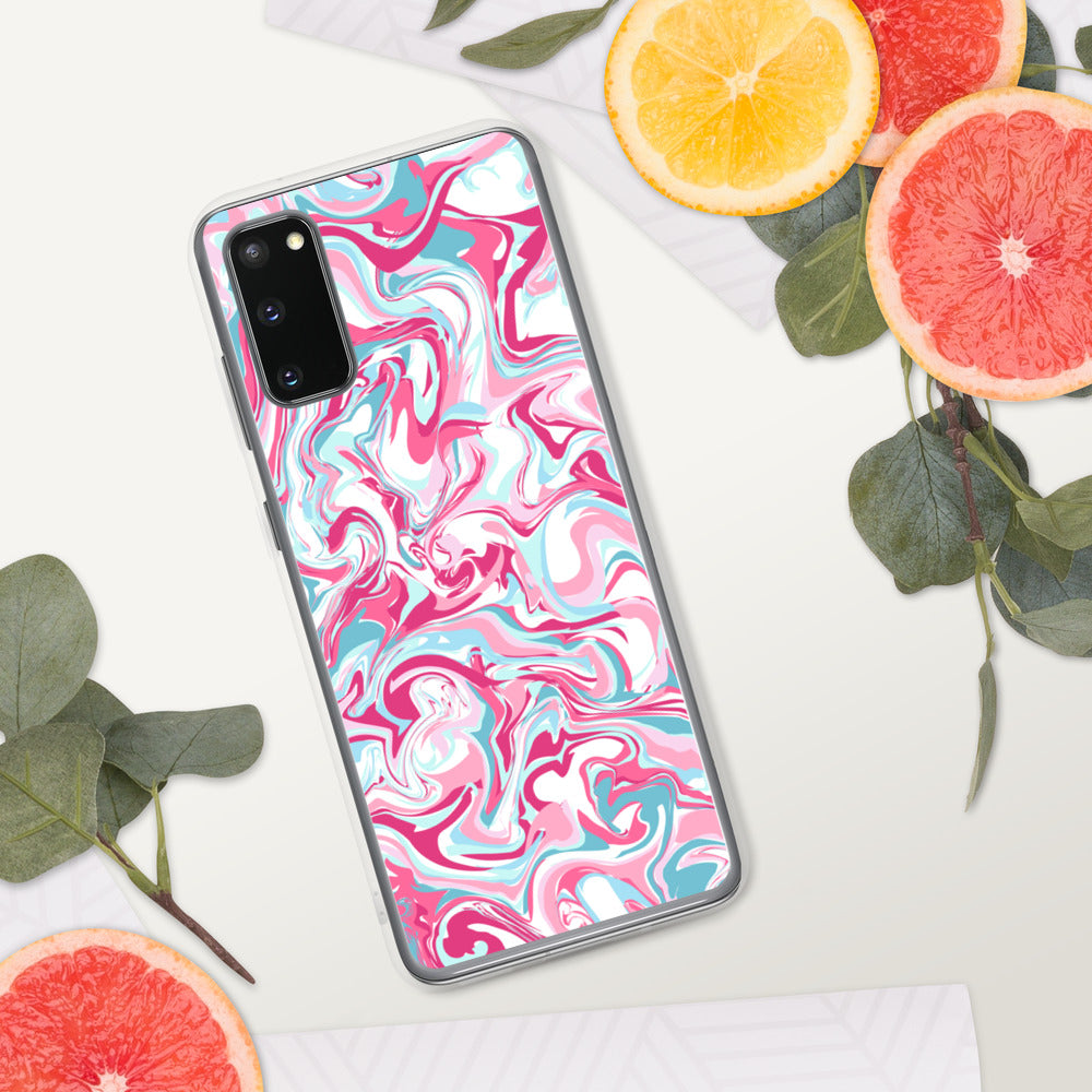 PINK MARBLE- Samsung Case