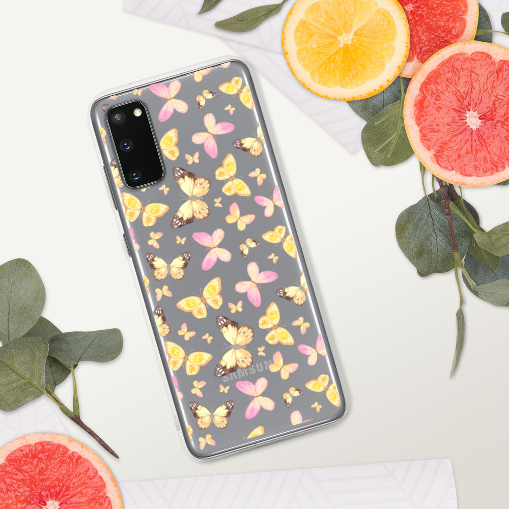 YELLOW BUTTERFLIES- Samsung Case
