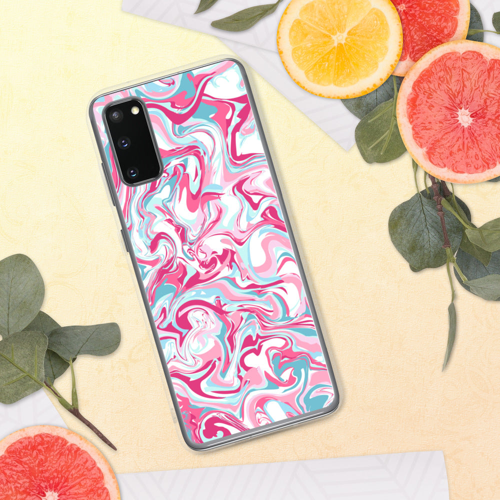 PINK MARBLE- Samsung Case