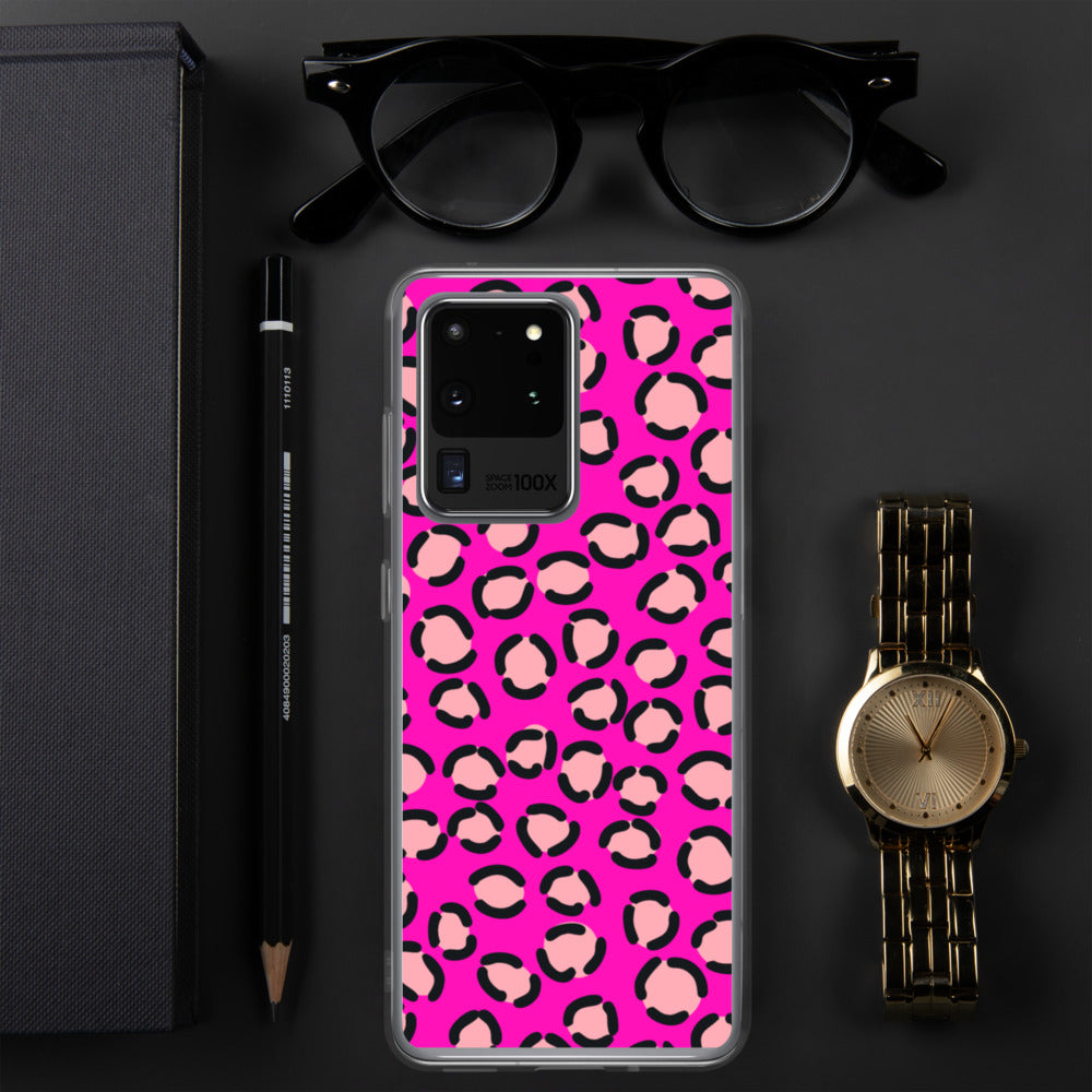 PINK LEOPARD- Samsung Case