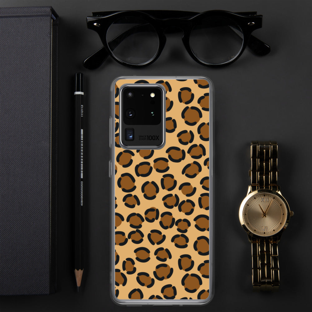 TAN LEOPARD- Samsung Case