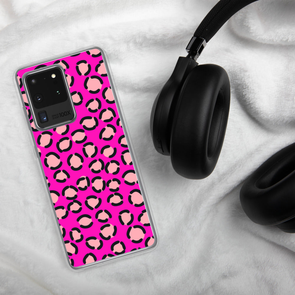 PINK LEOPARD- Samsung Case