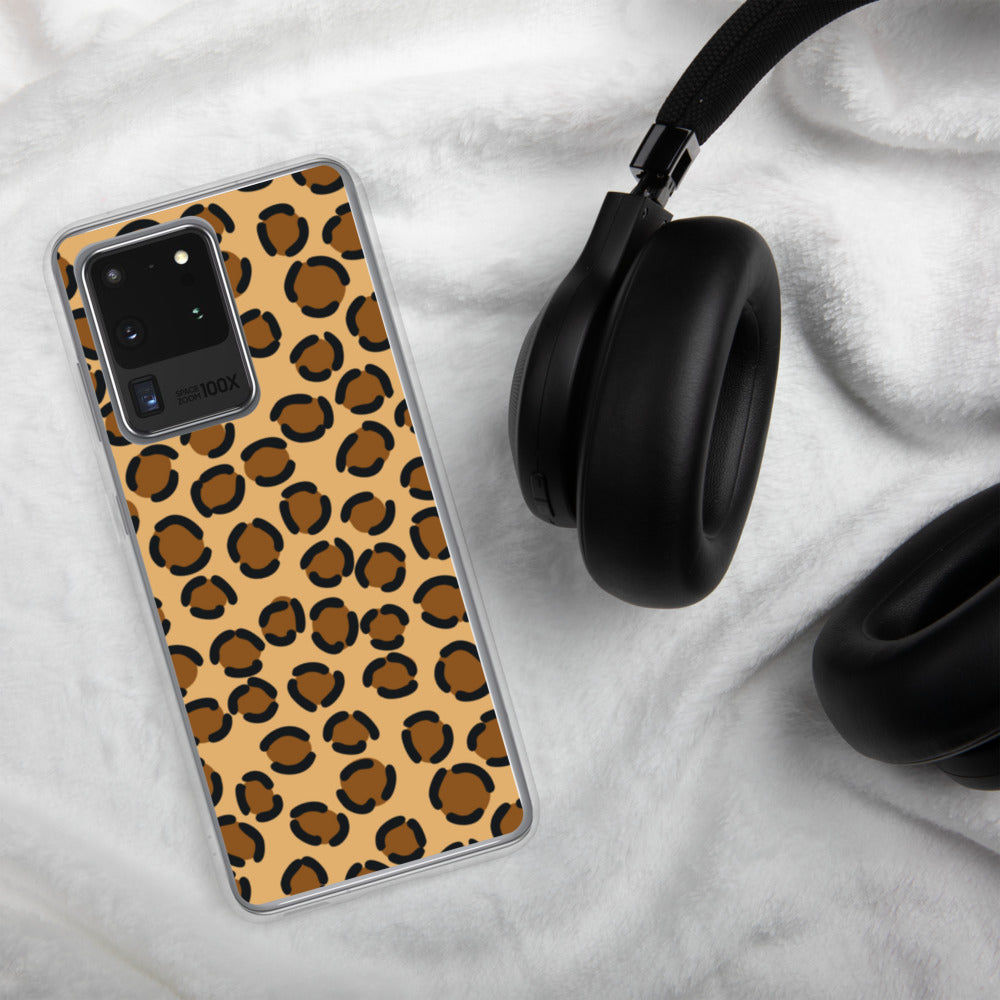 TAN LEOPARD- Samsung Case