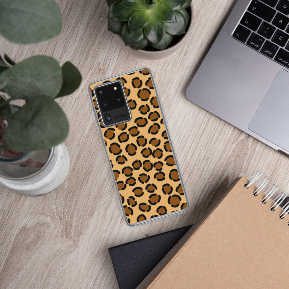 TAN LEOPARD- Samsung Case