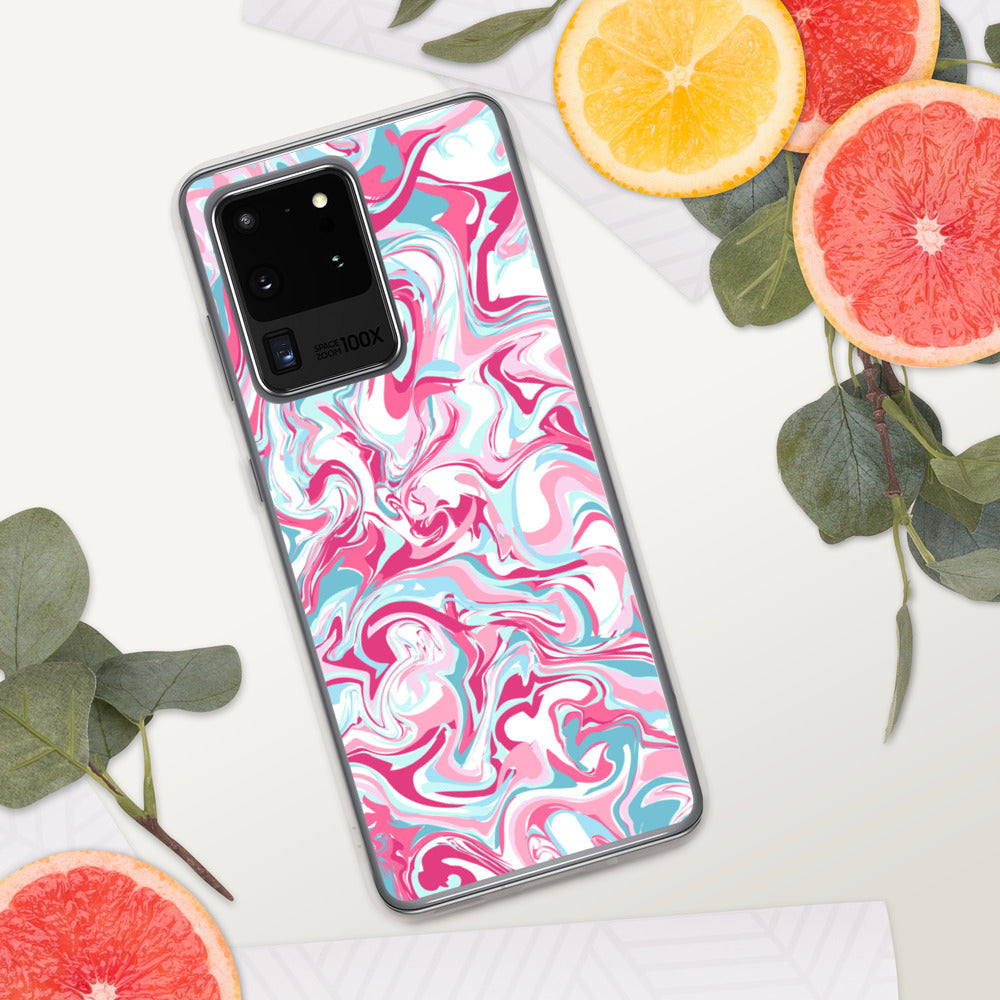 PINK MARBLE- Samsung Case