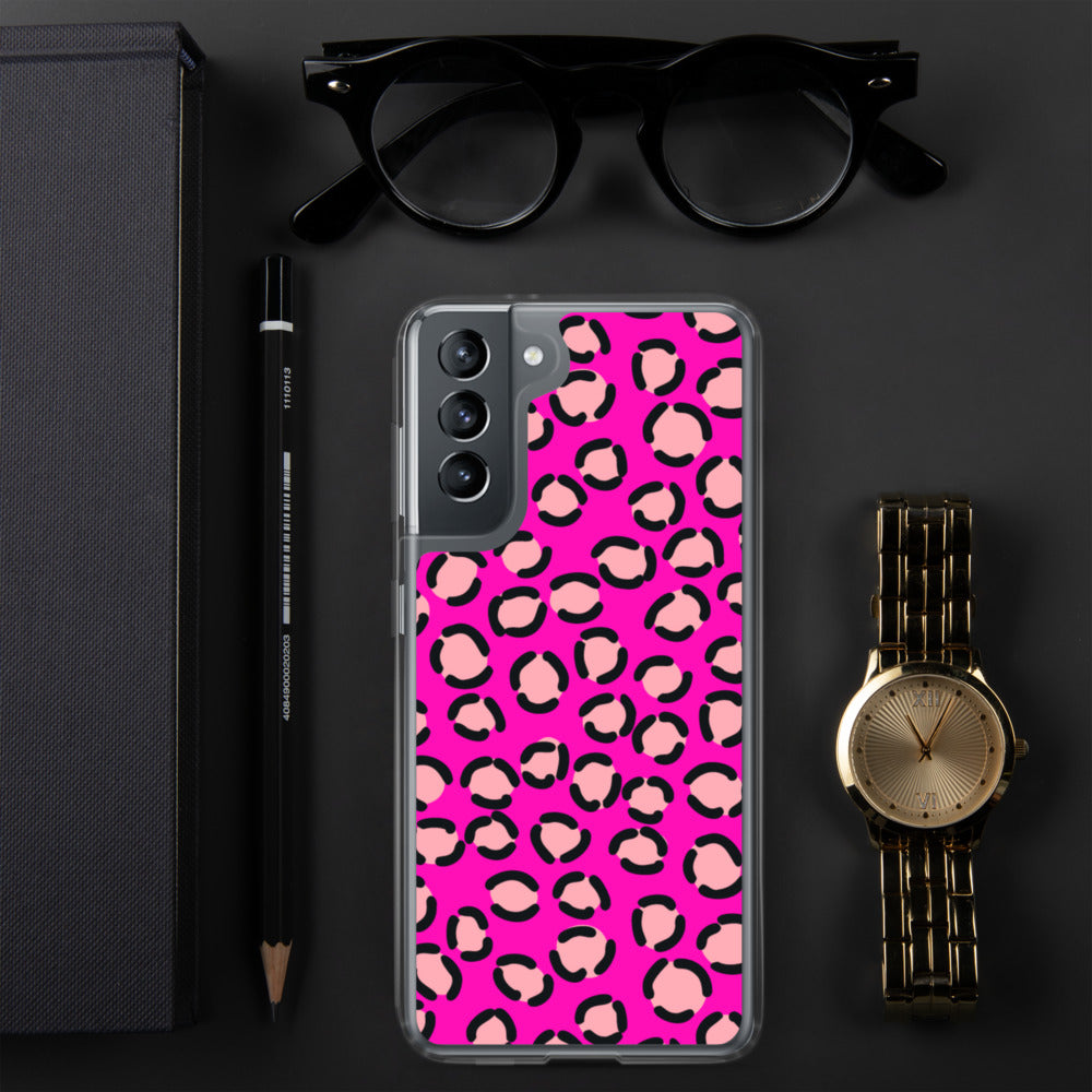 PINK LEOPARD- Samsung Case