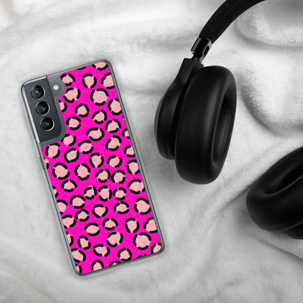 PINK LEOPARD- Samsung Case