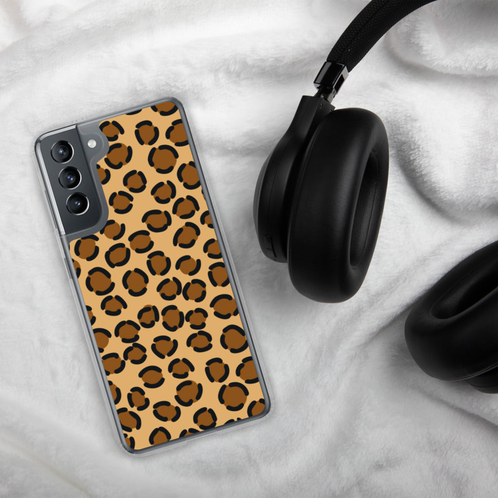 TAN LEOPARD- Samsung Case