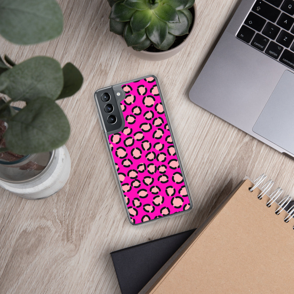 PINK LEOPARD- Samsung Case