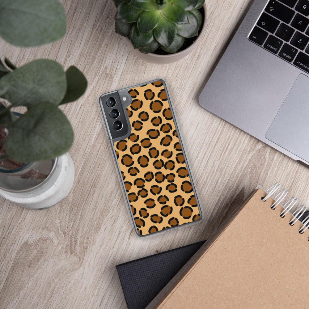 TAN LEOPARD- Samsung Case