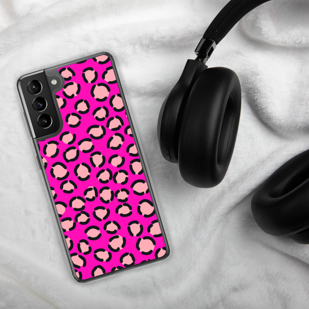 PINK LEOPARD- Samsung Case