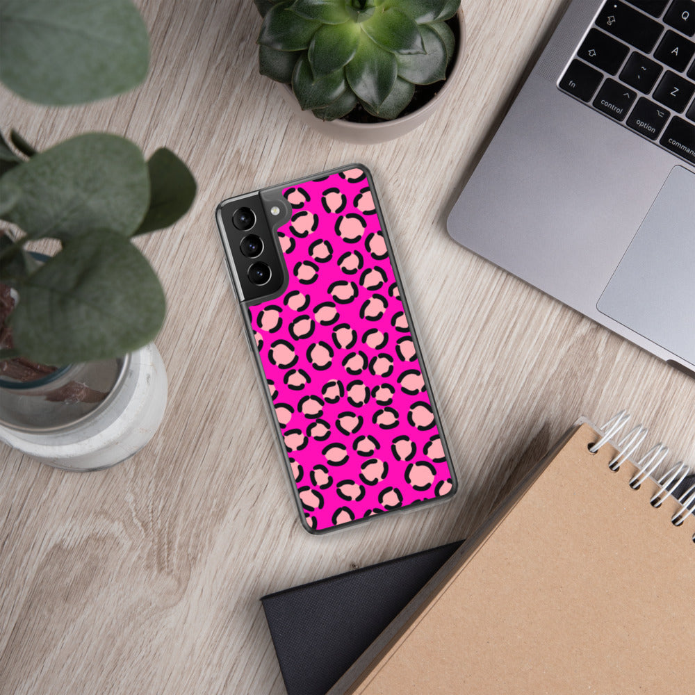 PINK LEOPARD- Samsung Case