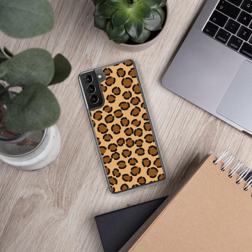 TAN LEOPARD- Samsung Case