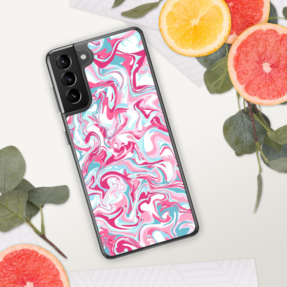 PINK MARBLE- Samsung Case