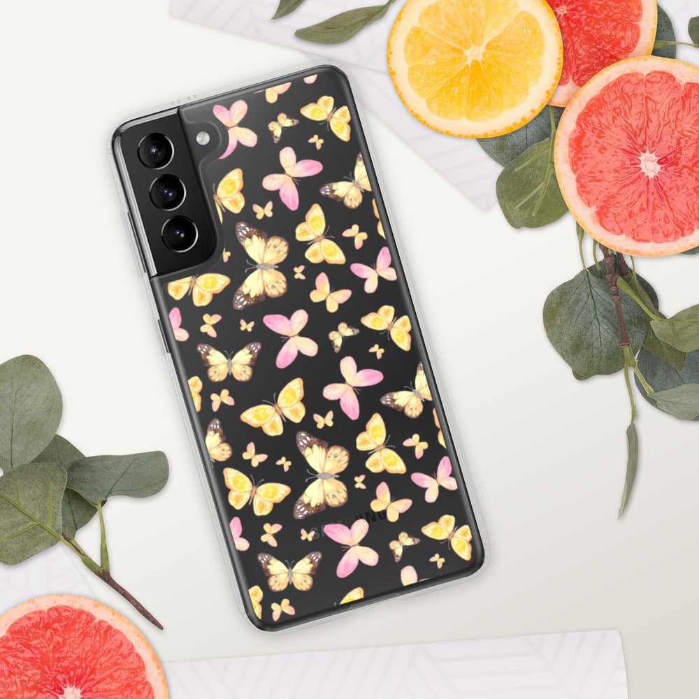 YELLOW BUTTERFLIES- Samsung Case