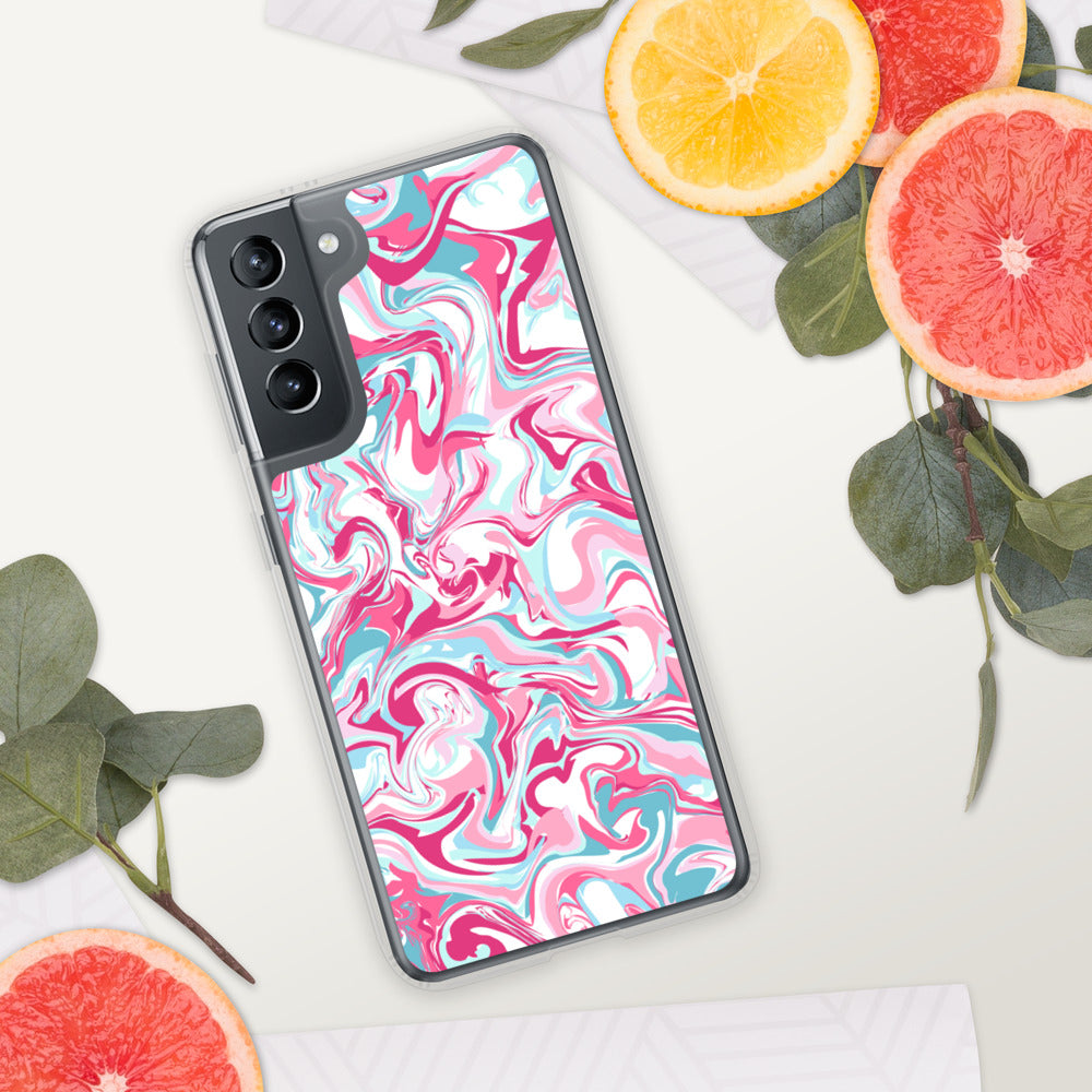 PINK MARBLE- Samsung Case