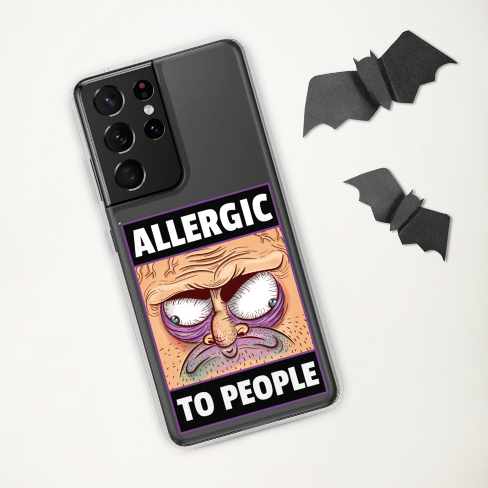 ALLERGIC TO PEOPLE- Samsung Case