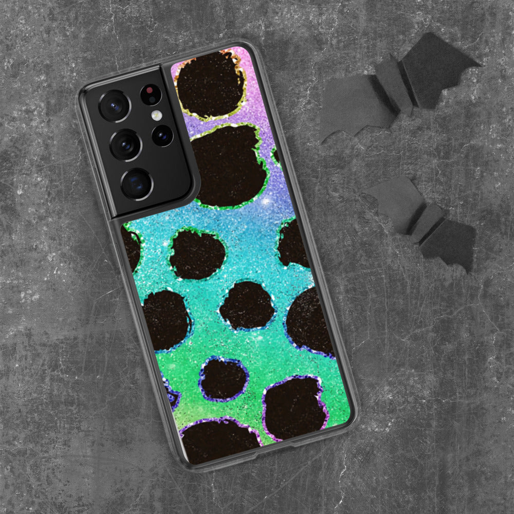 RAINBOW LOEPARD- Samsung Case