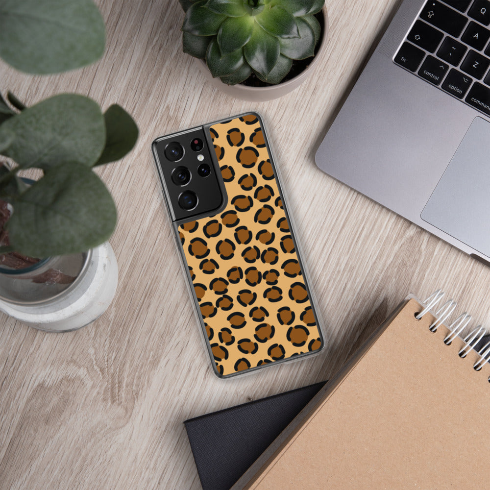 TAN LEOPARD- Samsung Case