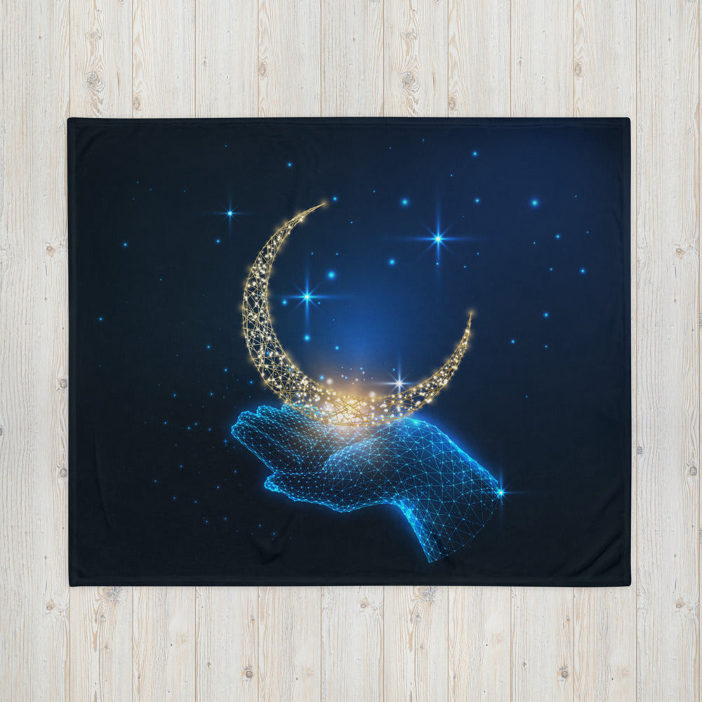 HOLD THE NIGHT- Throw Blanket