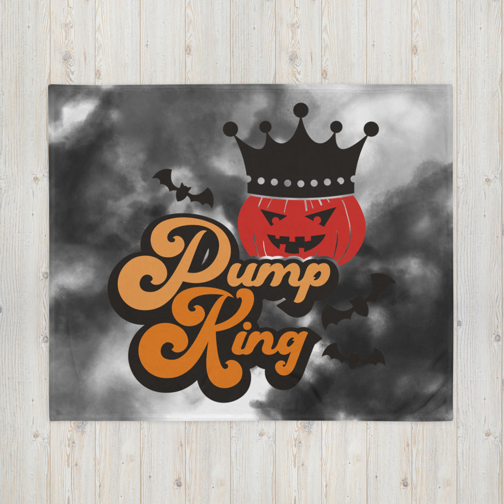 PUMPKING- Throw Blanket