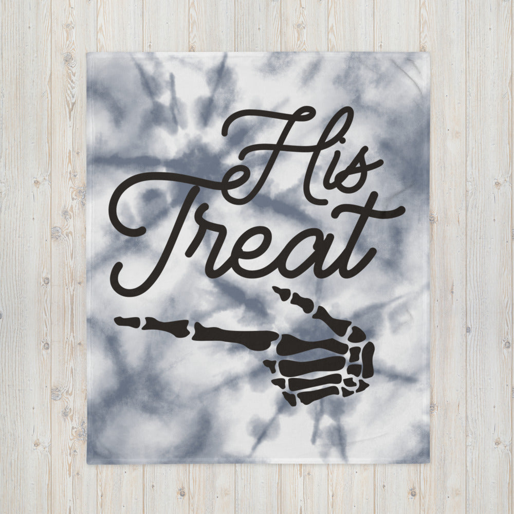 HIS TREAT- Throw Blanket