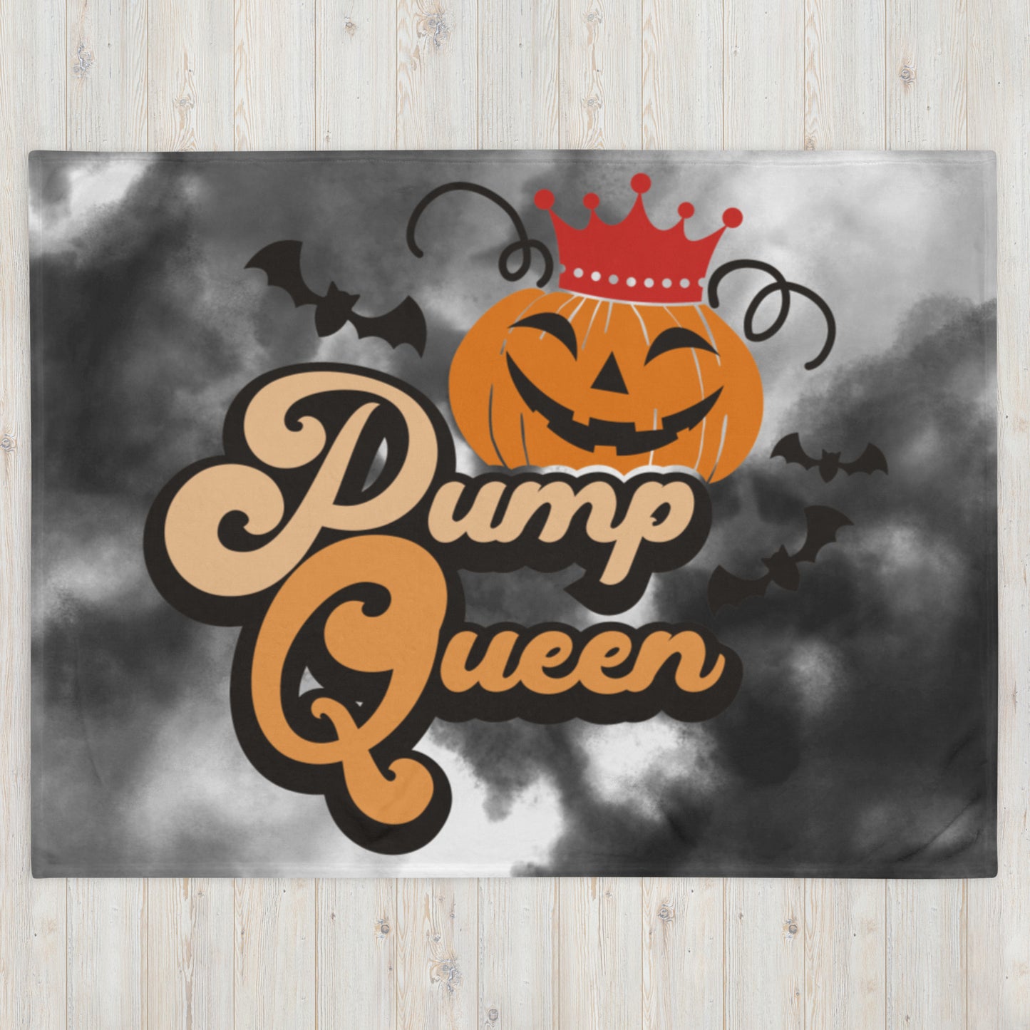 PUMPQUEEN- Throw Blanket