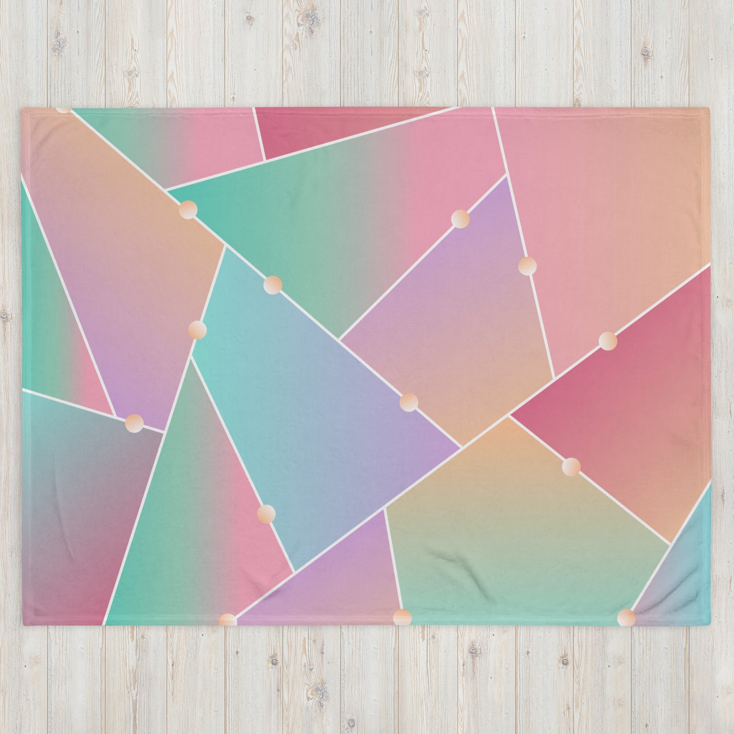 ABSTRACT GLASS- Throw Blanket