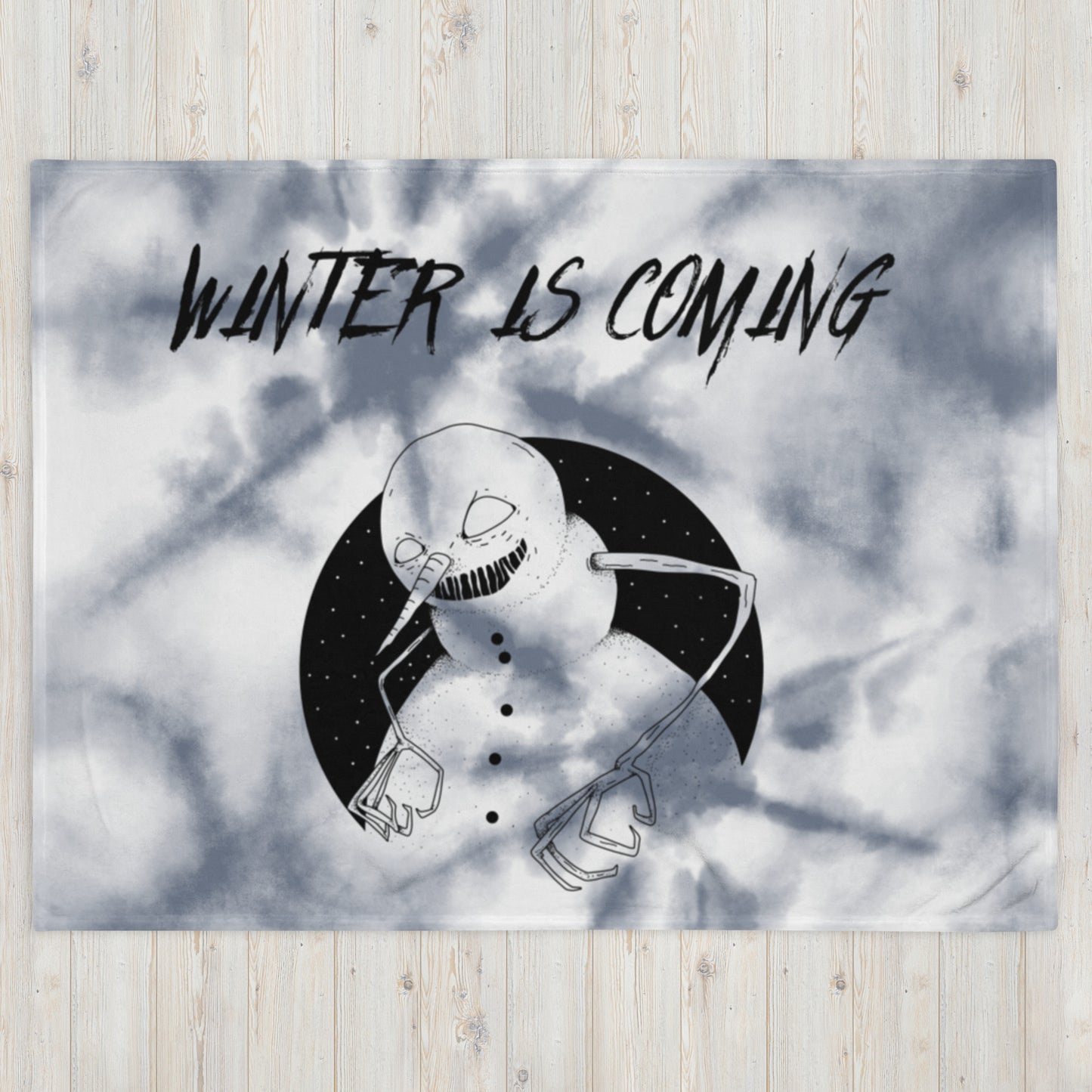 WINTER IS COMING- Throw Blanket