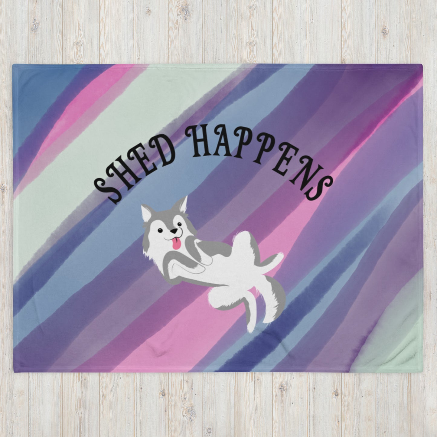 SHED HAPPENS- Throw Blanket