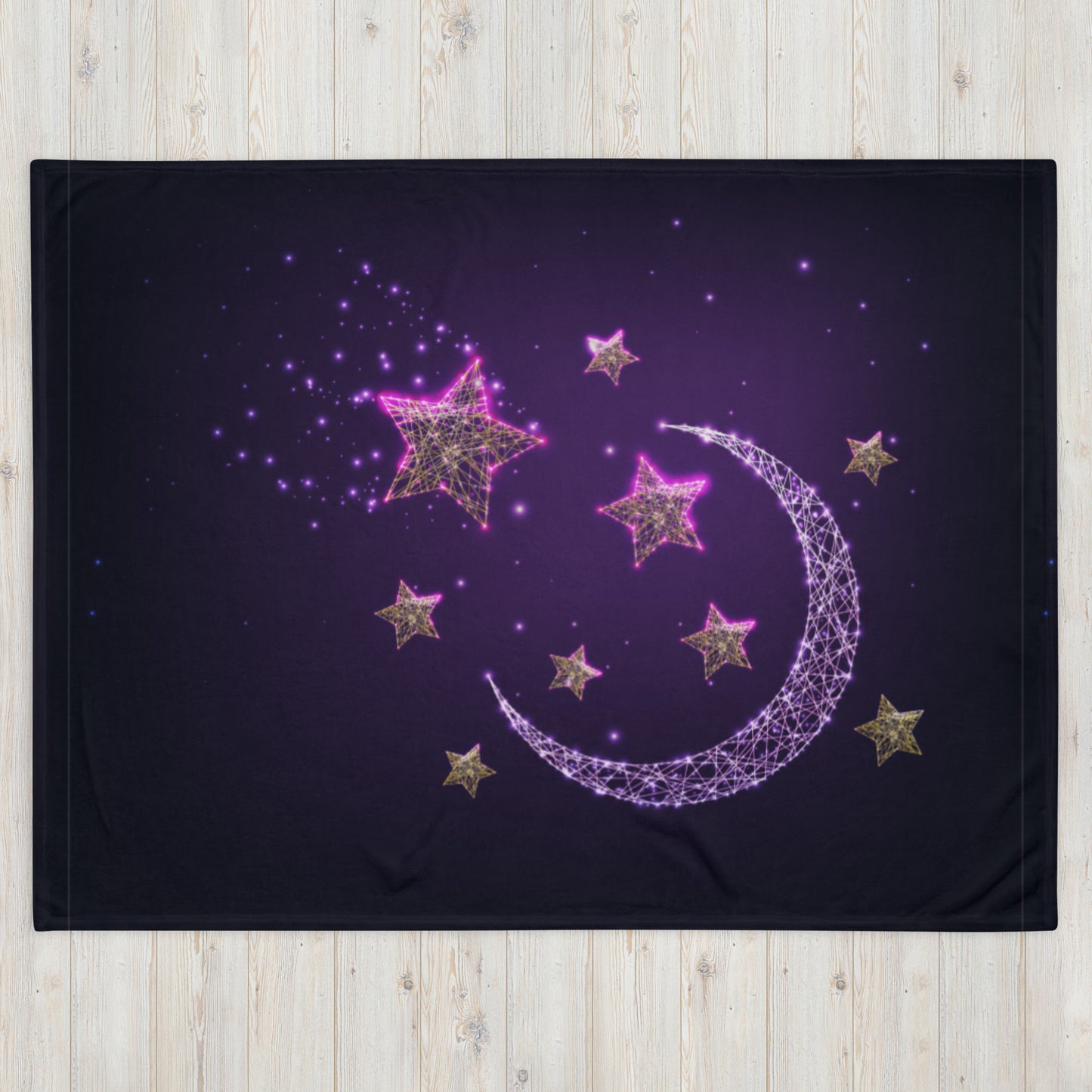 NIGHT OF STARS- Throw Blanket