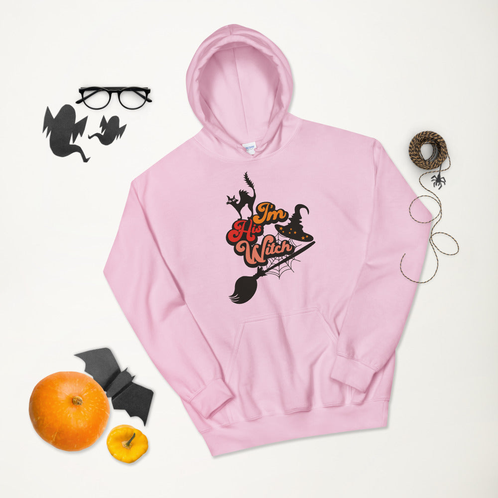 I'M HIS WITCH- Unisex Hoodie