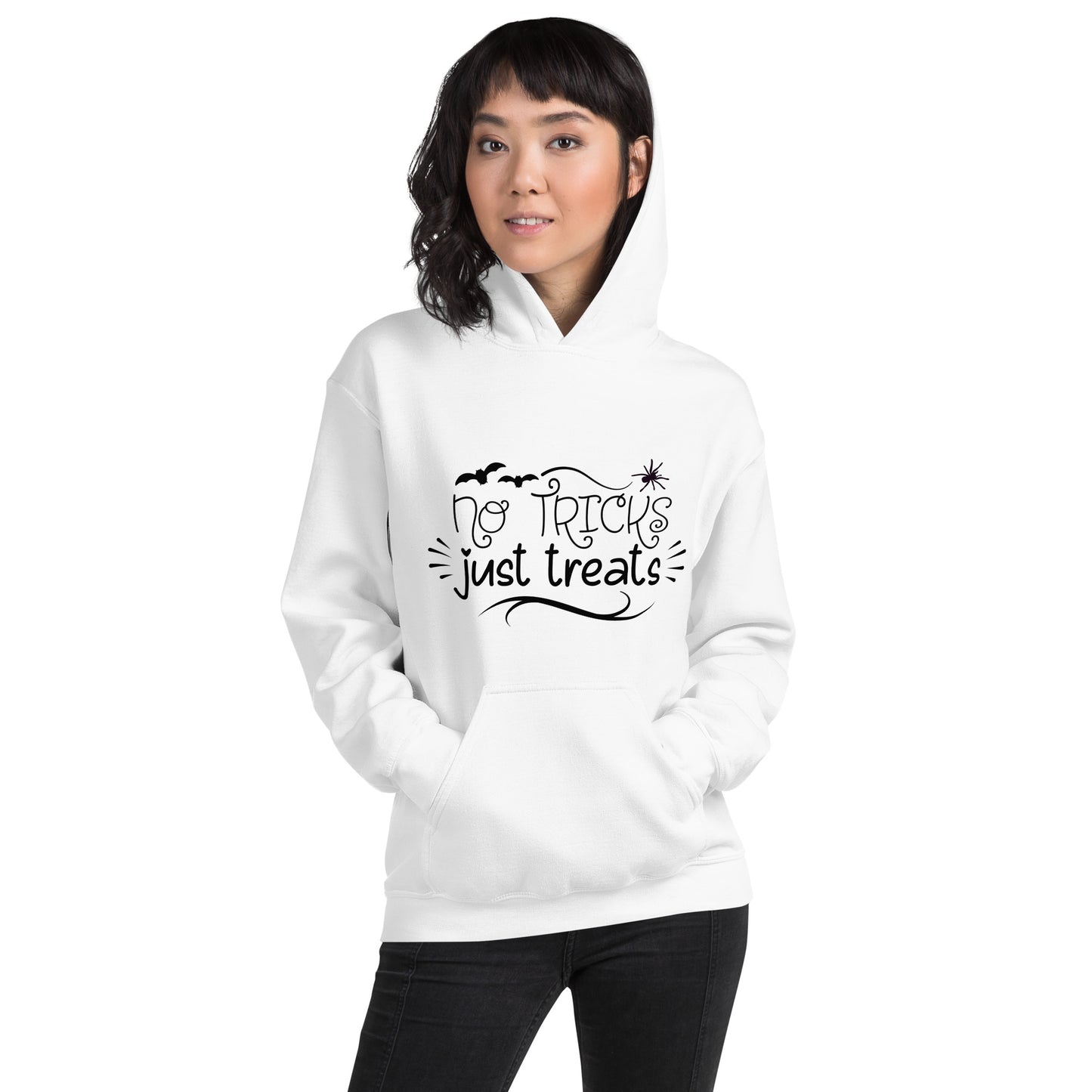 NO TRICKS, JUST TREATS- Unisex Hoodie