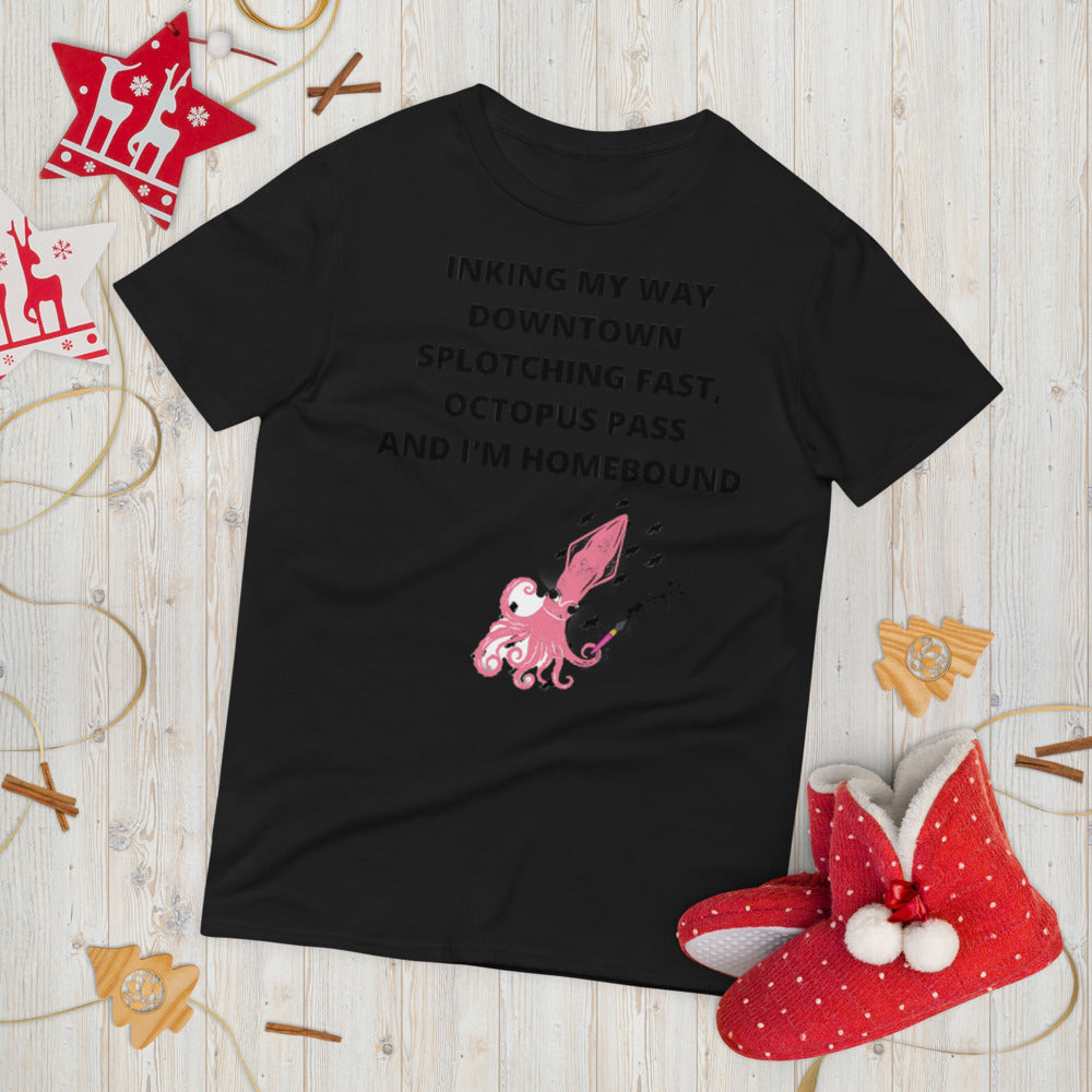 INKING MY WAY DOWNTOWN- Unisex Short-Sleeve T-Shirt