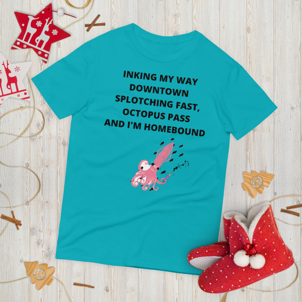INKING MY WAY DOWNTOWN- Unisex Short-Sleeve T-Shirt