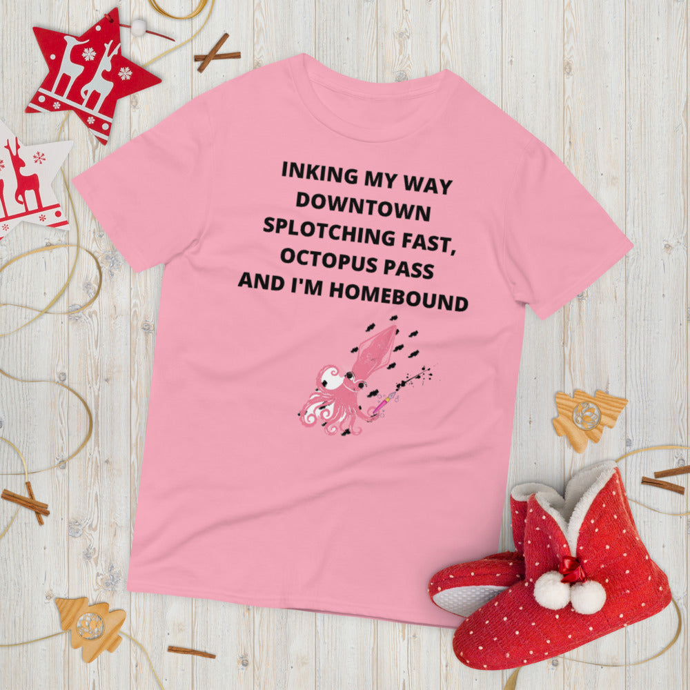 INKING MY WAY DOWNTOWN- Unisex Short-Sleeve T-Shirt