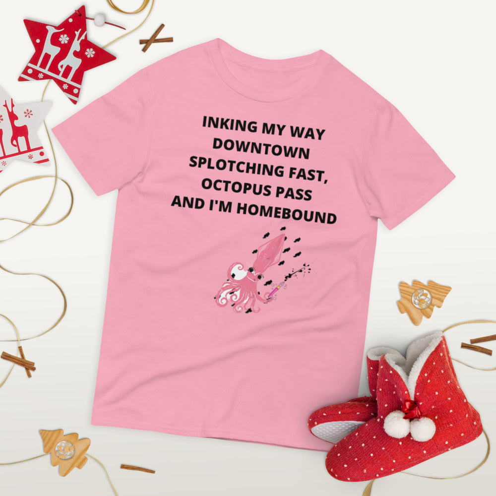 INKING MY WAY DOWNTOWN- Unisex Short-Sleeve T-Shirt