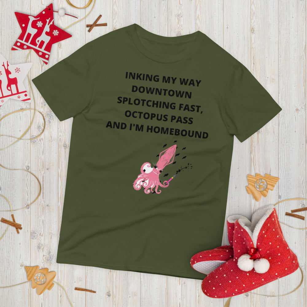 INKING MY WAY DOWNTOWN- Unisex Short-Sleeve T-Shirt