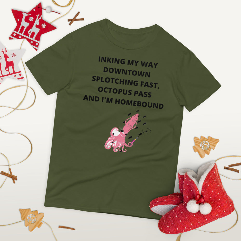 INKING MY WAY DOWNTOWN- Unisex Short-Sleeve T-Shirt