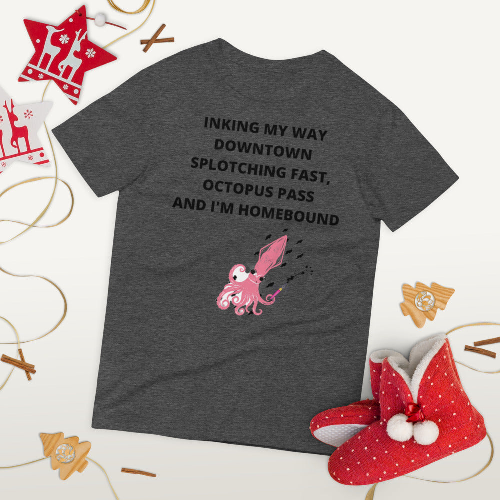 INKING MY WAY DOWNTOWN- Unisex Short-Sleeve T-Shirt