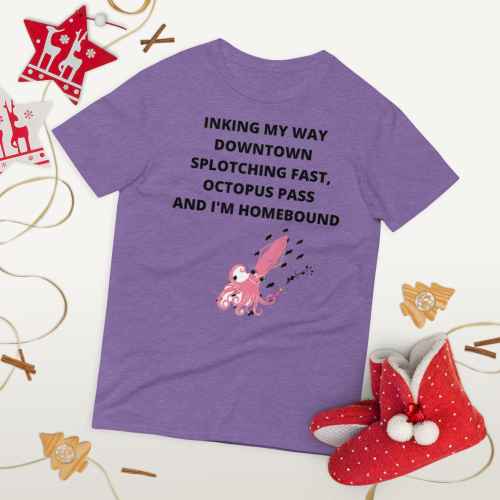 INKING MY WAY DOWNTOWN- Unisex Short-Sleeve T-Shirt