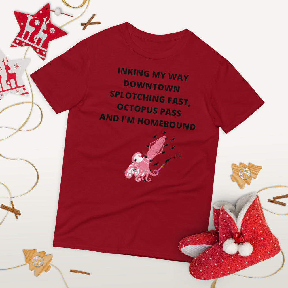 INKING MY WAY DOWNTOWN- Unisex Short-Sleeve T-Shirt