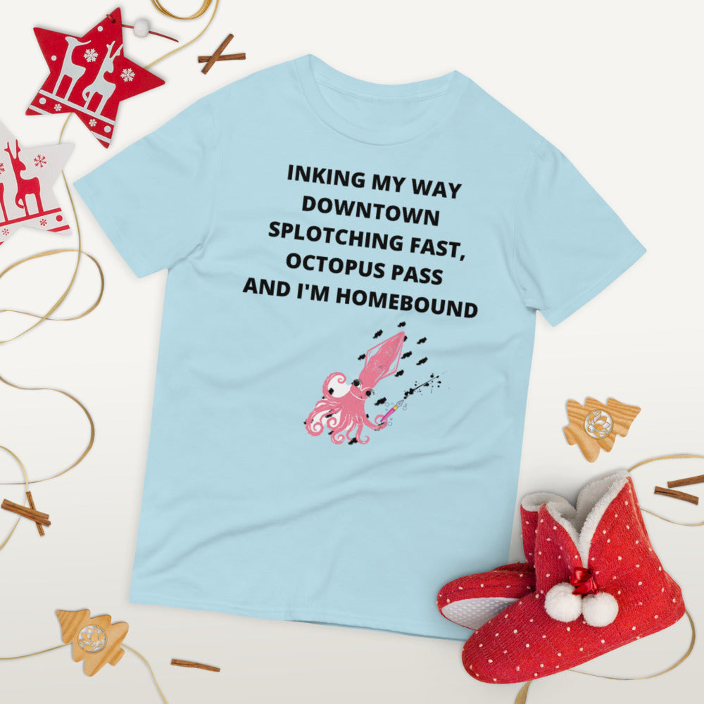 INKING MY WAY DOWNTOWN- Unisex Short-Sleeve T-Shirt