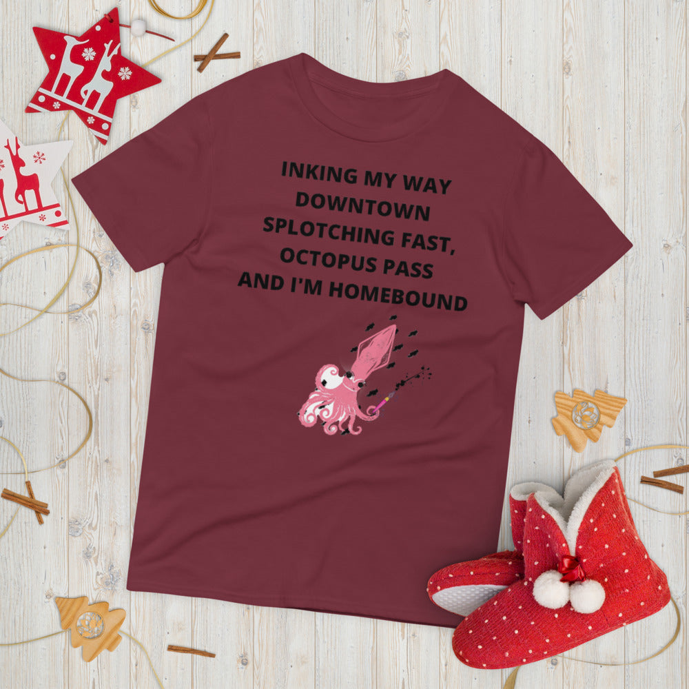 INKING MY WAY DOWNTOWN- Unisex Short-Sleeve T-Shirt
