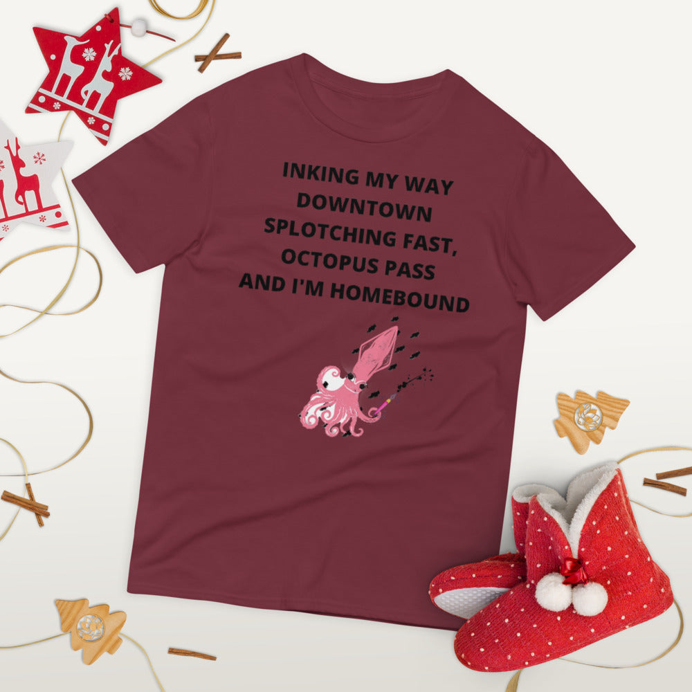 INKING MY WAY DOWNTOWN- Unisex Short-Sleeve T-Shirt