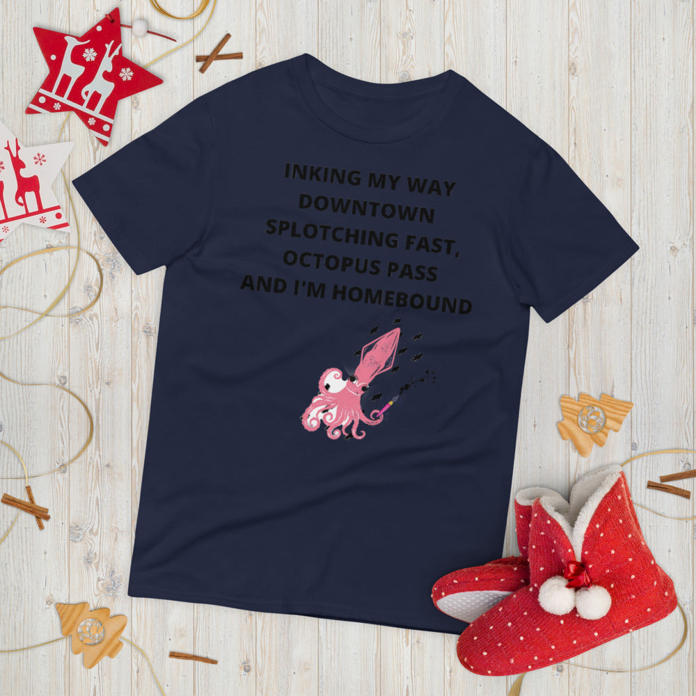 INKING MY WAY DOWNTOWN- Unisex Short-Sleeve T-Shirt